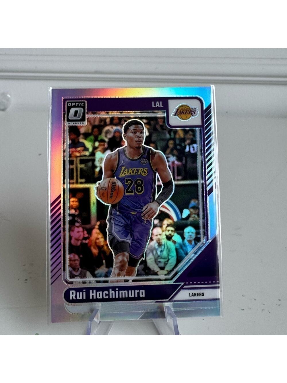 2024 2025 Panini Donruss Optic Prizm Rui Hachimura. Mint condition